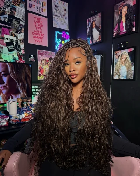 Boho Braids Aesthetic Salon Photo