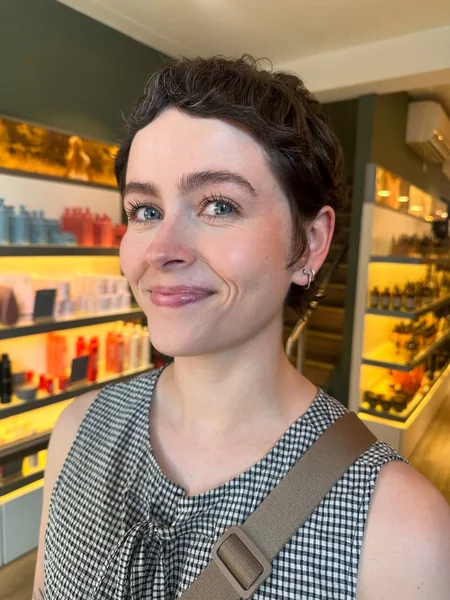 Cropped Wavy Pixie