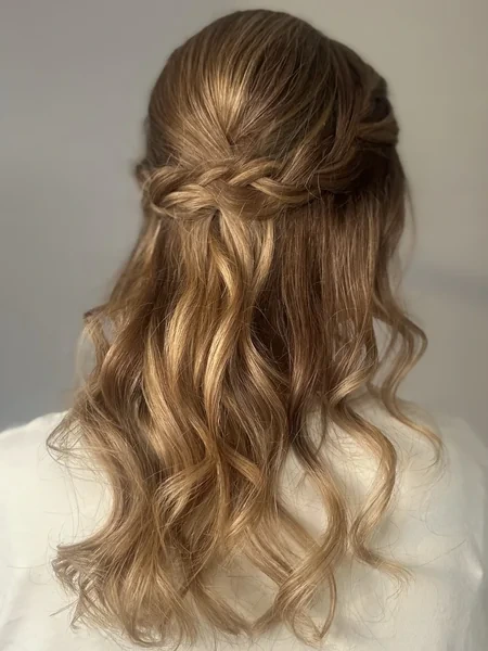 Easy Half Up Braided Hairstyle