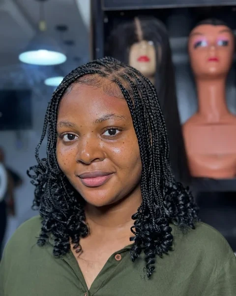 Everyday Black Box Braid Bob