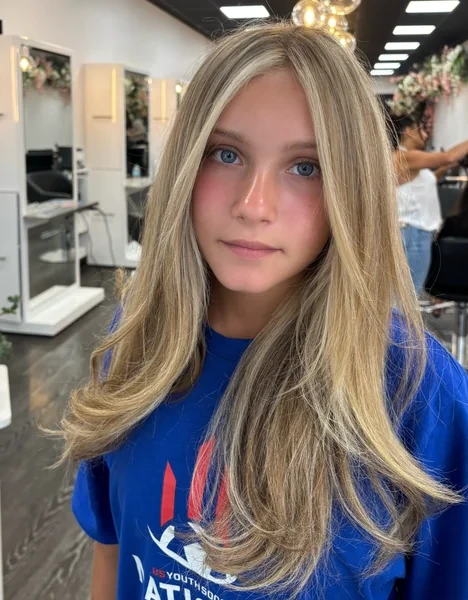 Long Layered Haircut with Soft Waves