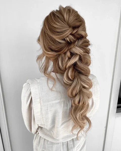 Loose Bohemian Pull Through Braid