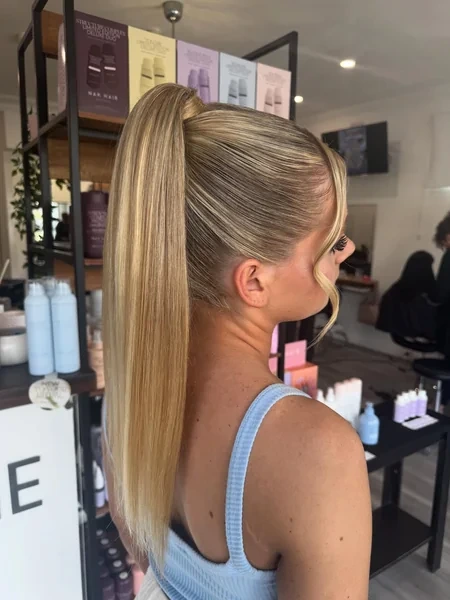 Sleek High Ponytail for Workouts