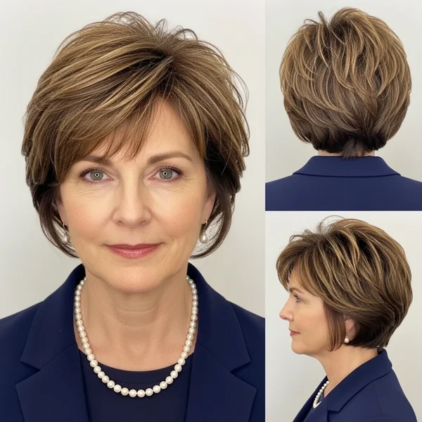 Soft Fall Cut Over 50
